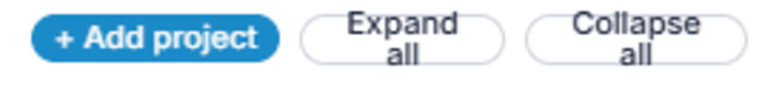 Add project button